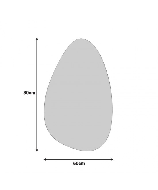 Καθρέπτης Spegio Inart 50x1x80εκ