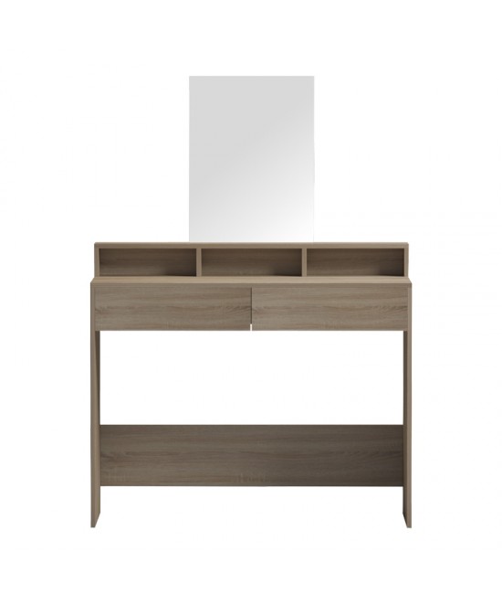 Τουαλέτα κρεβατοκάμαρας Frentsel pakoworld σε sonoma απόχρωση 100x40x140εκ