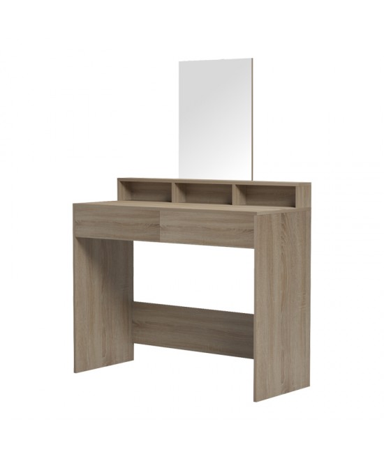 Τουαλέτα κρεβατοκάμαρας Frentsel pakoworld σε sonoma απόχρωση 100x40x140εκ