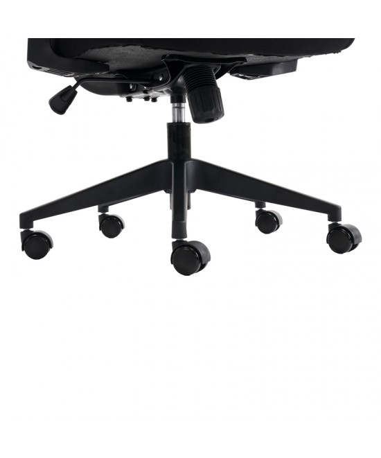 Καρέκλα γραφείου διευθυντή Cadrey pakoworld mesh μαύρο 67x64x120-128εκ