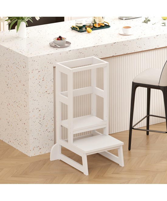 Παιδικός πύργος εκμάθησης Chiquel pakoworld τ.Montessori ξύλο σε λευκή απόχρωση 45.7x51x90εκ Παιδικός πύργος εκμάθησης Chiquel pakoworld τ.Montessori ξύλο σε λευκή απόχρωση 45.7x51x90εκ