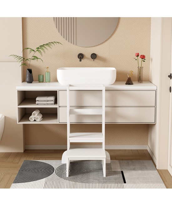 Παιδικός πύργος εκμάθησης Chiquel pakoworld τ.Montessori ξύλο σε λευκή απόχρωση 45.7x51x90εκ Παιδικός πύργος εκμάθησης Chiquel pakoworld τ.Montessori ξύλο σε λευκή απόχρωση 45.7x51x90εκ