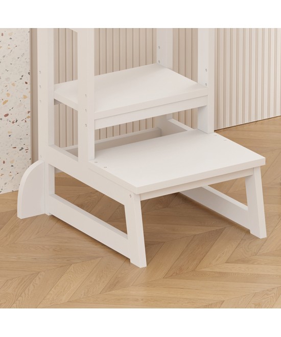 Παιδικός πύργος εκμάθησης Chiquel pakoworld τ.Montessori ξύλο σε λευκή απόχρωση 45.7x51x90εκ Παιδικός πύργος εκμάθησης Chiquel pakoworld τ.Montessori ξύλο σε λευκή απόχρωση 45.7x51x90εκ