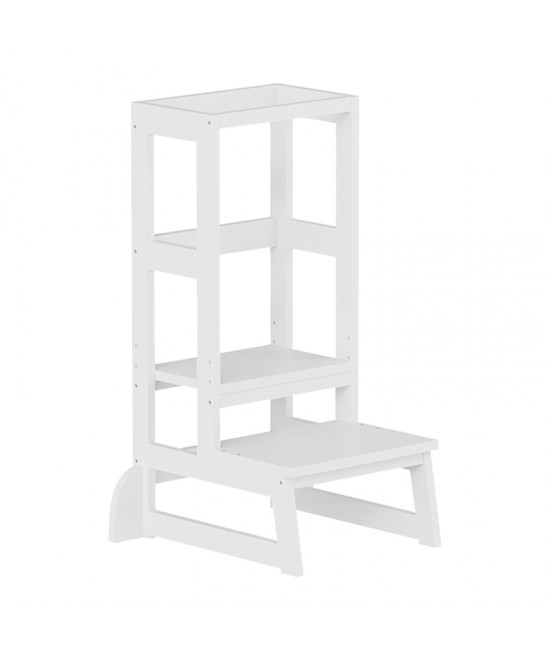 Παιδικός πύργος εκμάθησης Chiquel pakoworld τ.Montessori ξύλο σε λευκή απόχρωση 45.7x51x90εκ Παιδικός πύργος εκμάθησης Chiquel pakoworld τ.Montessori ξύλο σε λευκή απόχρωση 45.7x51x90εκ