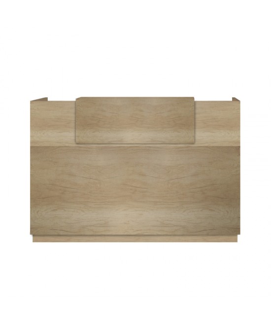 Γραφείο reception Lotus pakoworld σε χρώμα φυσικό 140x70x110εκ Γραφείο reception Lotus pakoworld σε χρώμα φυσικό 140x70x110εκ