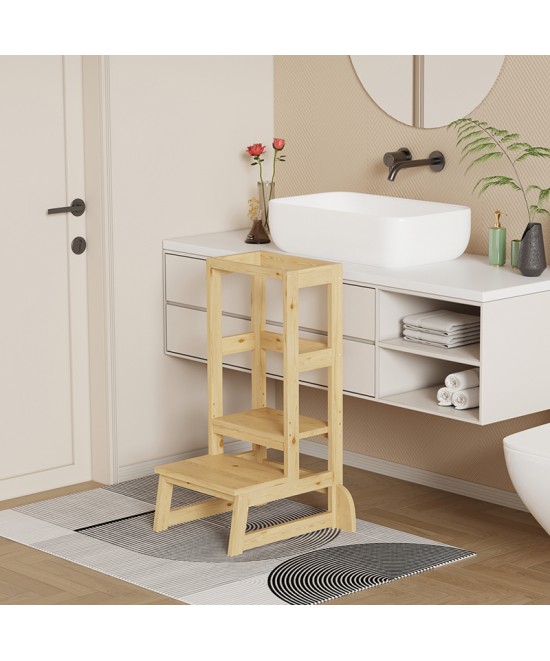 Παιδικός πύργος εκμάθησης Chiquel pakoworld τ.Montessori ξύλο σε φυσική απόχρωση 45.7x51x90εκ Παιδικός πύργος εκμάθησης Chiquel pakoworld τ.Montessori ξύλο σε φυσική απόχρωση 45.7x51x90εκ