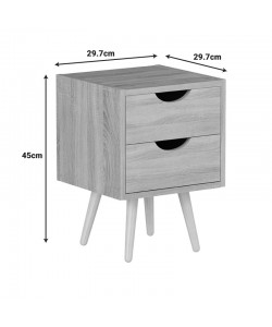 Κομοδίνο Selma pakoworld σε φυσική απόχρωση 29.7x29.7x45εκ Κομοδίνο Selma pakoworld σε φυσική απόχρωση 29.7x29.7x45εκ