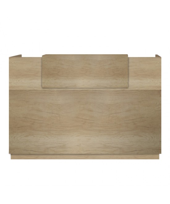 Γραφείο reception Lotus pakoworld σε χρώμα φυσικό 200x70x110εκ Γραφείο reception Lotus pakoworld σε χρώμα φυσικό 200x70x110εκ