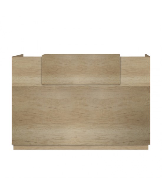 Γραφείο reception Lotus pakoworld σε χρώμα φυσικό 180x70x110εκ Γραφείο reception Lotus pakoworld σε χρώμα φυσικό 180x70x110εκ