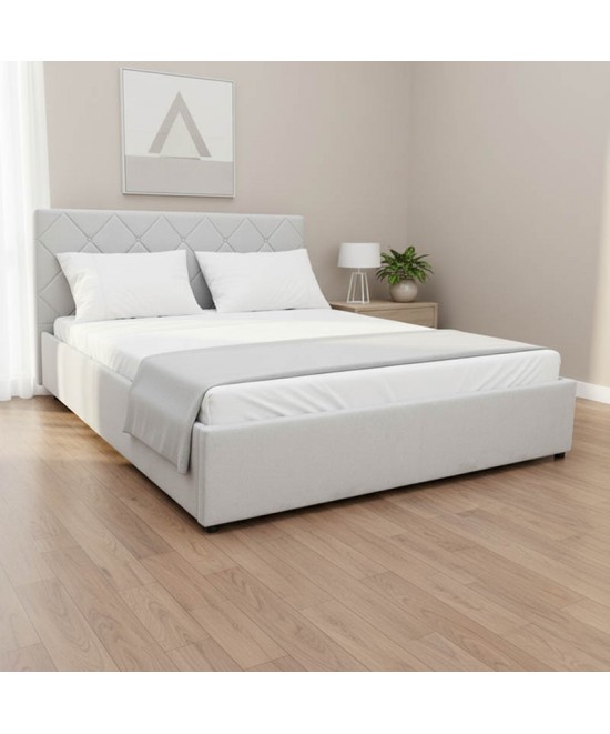 Κρεβάτι Dreamie pakoworld με αποθηκευτικό χώρο ύφασμα γκρι 160x200εκ Κρεβάτι Dreamie pakoworld με αποθηκευτικό χώρο ύφασμα γκρι 160x200εκ