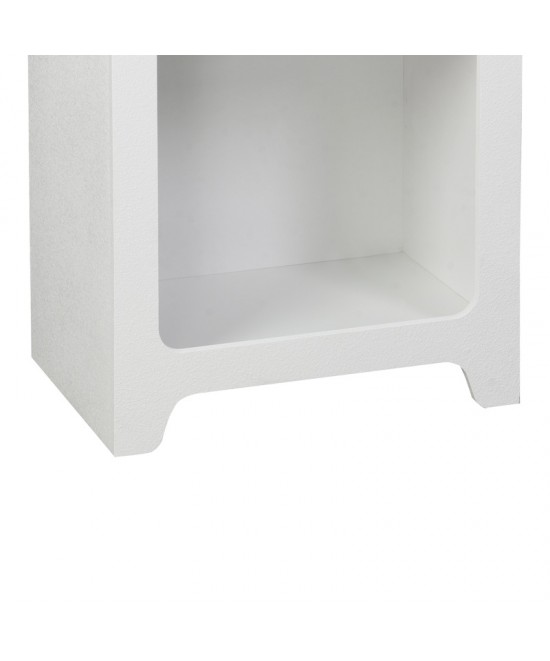 Βιβλιοθήκη Emersi pakoworld mdf σε λευκή απόχρωση 48x35x180εκ Βιβλιοθήκη Emersi pakoworld mdf σε λευκή απόχρωση 48x35x180εκ