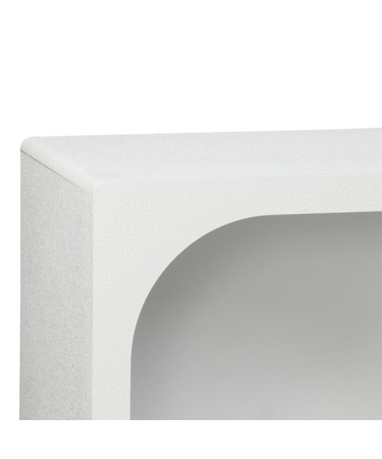 Μπουφές Emersi pakoworld με ράφια mdf σε λευκή απόχρωση 164x34x76εκ Μπουφές Emersi pakoworld με ράφια mdf σε λευκή απόχρωση 164x34x76εκ