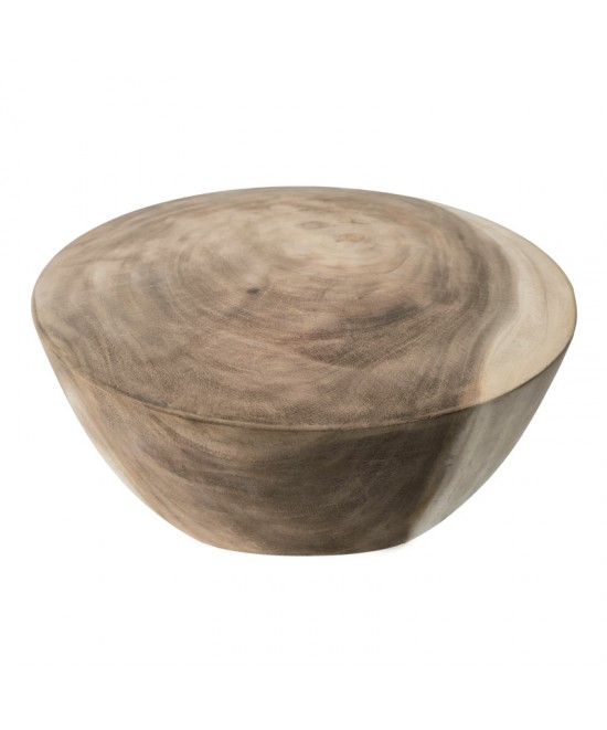 Βοηθητικό τραπέζι Notive pakoworld suar ξύλο σε φυσική απόχρωση Φ58x33εκ Βοηθητικό τραπέζι Notive pakoworld suar ξύλο σε φυσική απόχρωση Φ58x33εκ