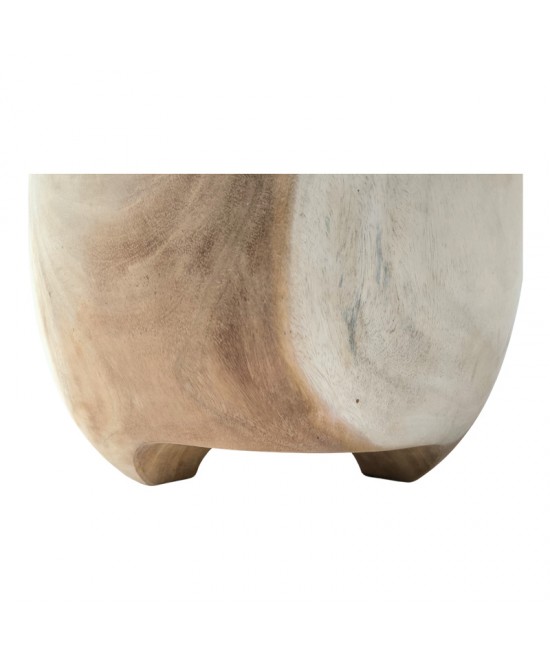 Βοηθητικό τραπέζι Notive pakoworld suar ξύλο σε φυσική απόχρωση Φ58x33εκ Βοηθητικό τραπέζι Notive pakoworld suar ξύλο σε φυσική απόχρωση Φ58x33εκ