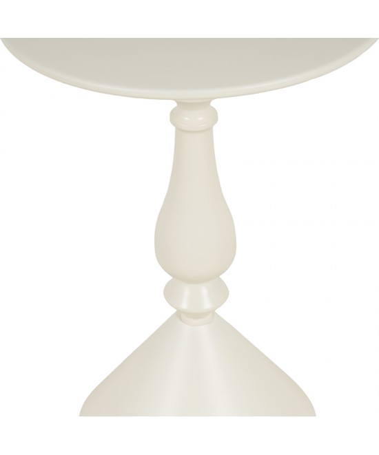 Βοηθητικό τραπέζι Lalou pakoworld μέταλλο σε κρέμα απόχρωση Φ40x55εκ Βοηθητικό τραπέζι Lalou pakoworld μέταλλο σε κρέμα απόχρωση Φ40x55εκ