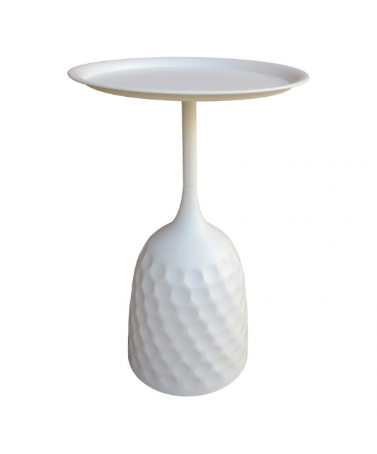 Βοηθητικό τραπέζι Waini pakoworld μέταλλο σε κρεμα απόχρωση Φ39x60εκ Βοηθητικό τραπέζι Waini pakoworld μέταλλο σε κρεμα απόχρωση Φ39x60εκ