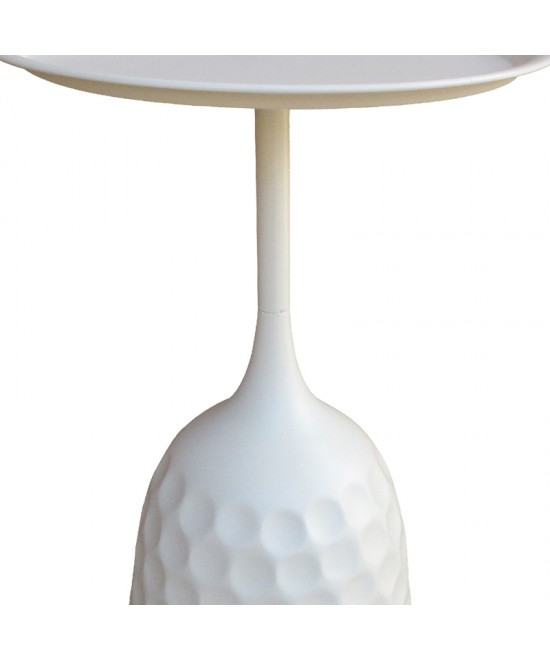 Βοηθητικό τραπέζι Waini pakoworld μέταλλο σε κρεμα απόχρωση Φ39x60εκ Βοηθητικό τραπέζι Waini pakoworld μέταλλο σε κρεμα απόχρωση Φ39x60εκ