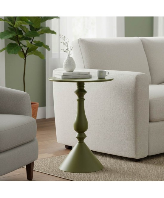 Βοηθητικό τραπέζι Lalou pakoworld μέταλλο σε λαδι απόχρωση Φ40x55εκ Βοηθητικό τραπέζι Lalou pakoworld μέταλλο σε λαδι απόχρωση Φ40x55εκ