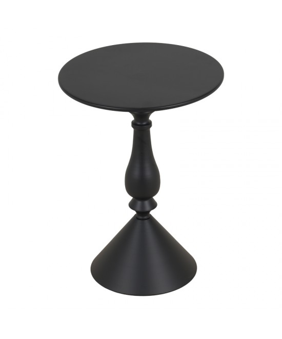 Βοηθητικό τραπέζι Lalou pakoworld μέταλλο σε μαύρη απόχρωση Φ40x55εκ Βοηθητικό τραπέζι Lalou pakoworld μέταλλο σε μαύρη απόχρωση Φ40x55εκ