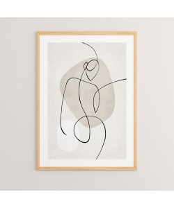 Πίνακας Revel pakoworld με ψηφιακή εκτύπωση και πλαίσιο 33x1.5x48εκ