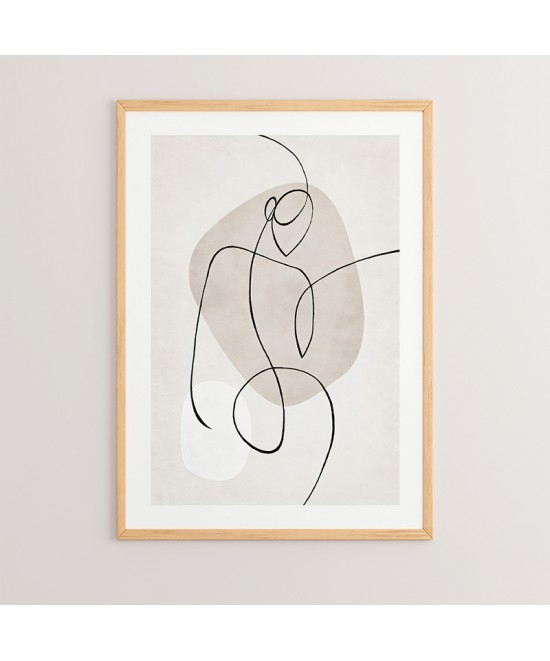 Πίνακας Revel pakoworld με ψηφιακή εκτύπωση και πλαίσιο 33x1.5x48εκ