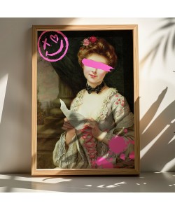 Πίνακας Elenda pakoworld με ψηφιακή εκτύπωση και πλαίσιο 70x2x50εκ