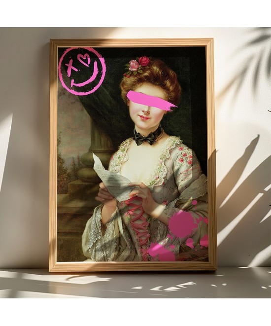 Πίνακας Elenda pakoworld με ψηφιακή εκτύπωση και πλαίσιο 70x2x50εκ