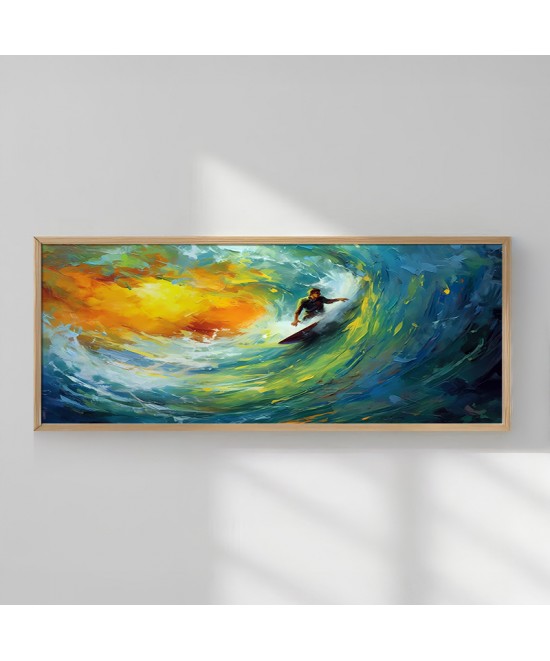 Πίνακας Copal pakoworld με ψηφιακή εκτύπωση και πλαίσιο 120x2x50εκ