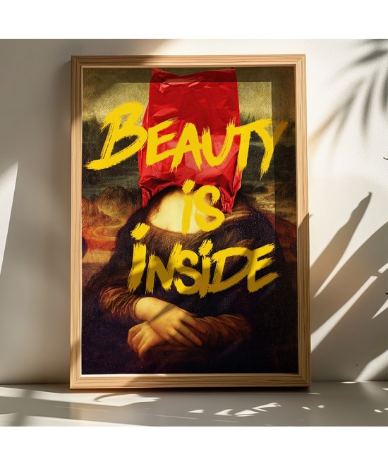 Πίνακας Loveser pakoworld με ψηφιακή εκτύπωση και πλαίσιο 70x2x50εκ