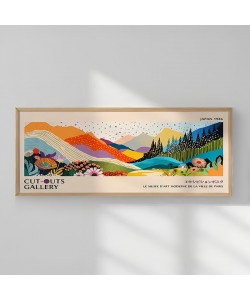 Πίνακας Garby pakoworld με ψηφιακή εκτύπωση και πλαίσιο 70x2x33εκ