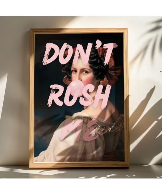 Πίνακας Rushea pakoworld με ψηφιακή εκτύπωση και πλαίσιο 33x1.5x48εκ