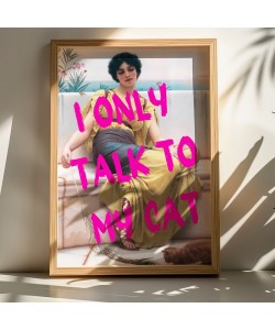 Πίνακας Catem pakoworld με ψηφιακή εκτύπωση και πλαίσιο 33x1.5x48εκ