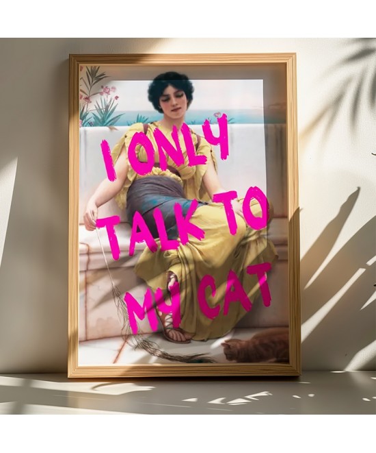 Πίνακας Catem pakoworld με ψηφιακή εκτύπωση και πλαίσιο 33x1.5x48εκ