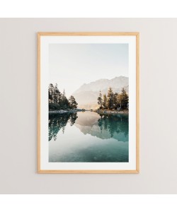 Πίνακας Deren pakoworld με ψηφιακή εκτύπωση και πλαίσιο 33x1.5x48εκ