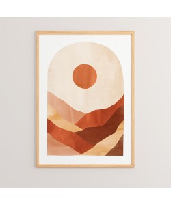 Πίνακας Seby pakoworld με ψηφιακή εκτύπωση και πλαίσιο 33x1.5x48εκ