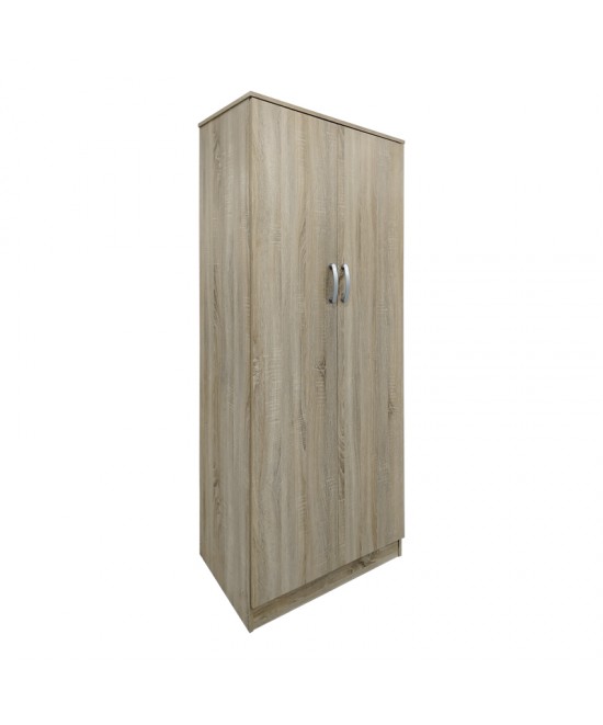 Ντουλάπα δίφυλλη Lego pakoworld σε oak απόχρωση 80x42x180εκ