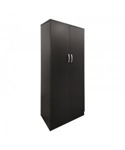 Ντουλάπα δίφυλλη Lego pakoworld σε wenge απόχρωση 80x42x180εκ