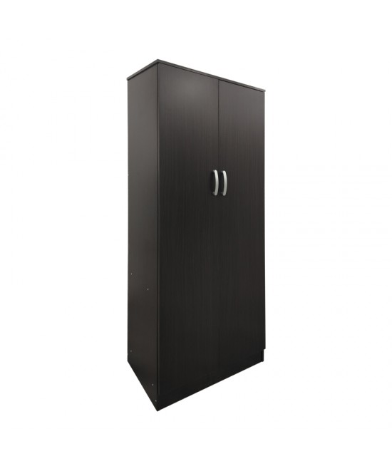 Ντουλάπα δίφυλλη Lego pakoworld σε wenge απόχρωση 80x42x180εκ