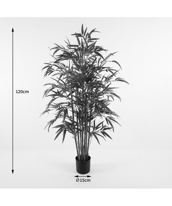 Διακοσμητικό φυτό σε γλάστρα Rhapis Palm Inart πράσινο Φ60x120εκ