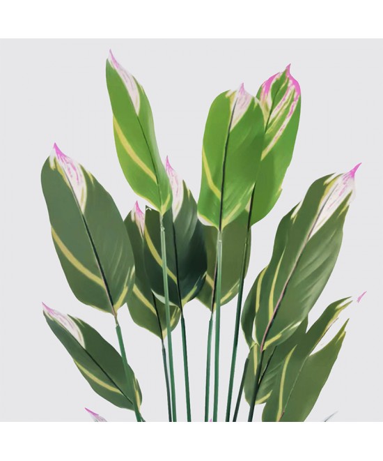 Διακοσμητικό φυτό σε γλάστρα Lucky Inart πράσινο Φ80x180εκ