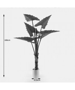 Διακοσμητικό φυτό σε γλάστρα Wentii Inart πράσινο Φ130x180εκ Διακοσμητικό φυτό σε γλάστρα Wentii Inart πράσινο Φ130x180εκ