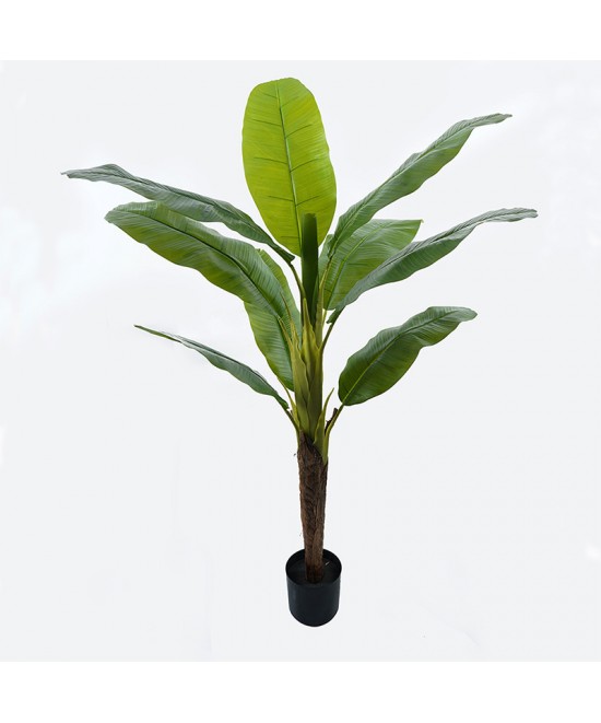 Διακοσμητικό φυτό σε γλάστρα Banono Inart πράσινο Φ95x160εκ