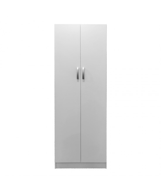 Ντουλάπα δίφυλλη Lego pakoworld σε λευκή απόχρωση 60x42x180εκ