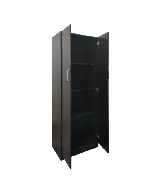 Ντουλάπα δίφυλλη Lego pakoworld σε wenge απόχρωση 60x42x180εκ