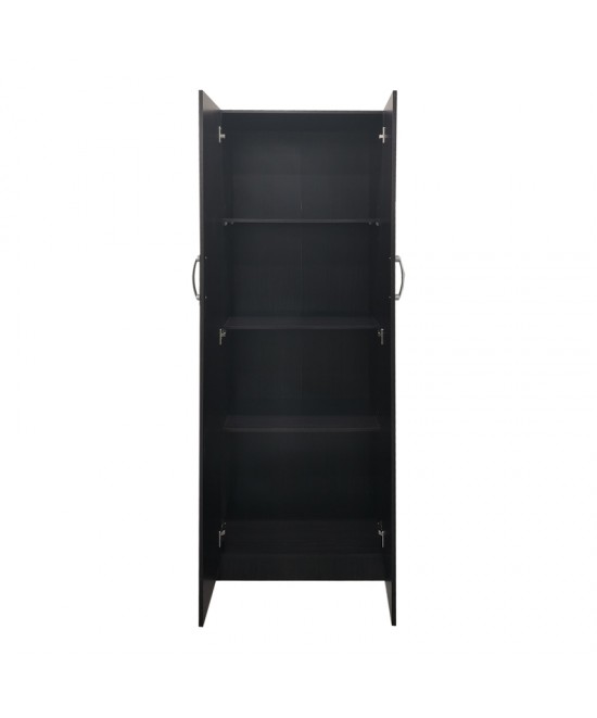 Ντουλάπα δίφυλλη Lego pakoworld σε wenge απόχρωση 60x42x180εκ