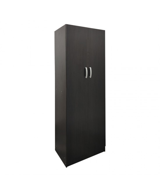 Ντουλάπα δίφυλλη Lego pakoworld σε wenge απόχρωση 60x42x180εκ