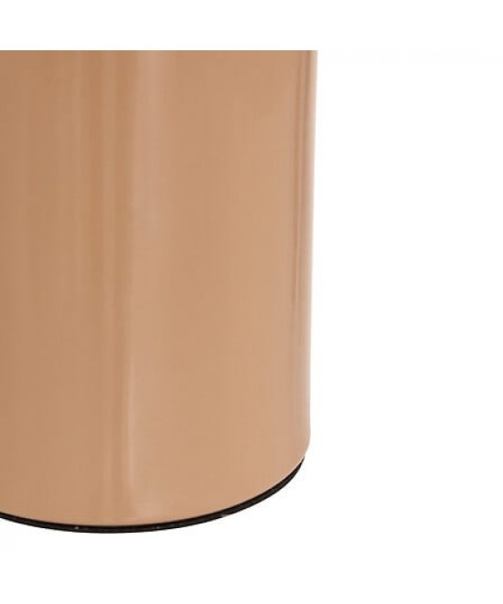 Επιτραπέζιο φωτιστικό Mushi pakoworld μέταλλο μπεζ Φ20x24,5εκ