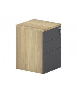 Συρταριέρα επαγγελματική τροχήλατη Lotus pakoworld 3ων συρταριών σε φυσική-ανθρακί απόχρωση 40x44x61εκ Συρταριέρα επαγγελματική τροχήλατη Lotus pakoworld 3ων συρταριών σε φυσική-ανθρακί απόχρωση 40x44x61εκ