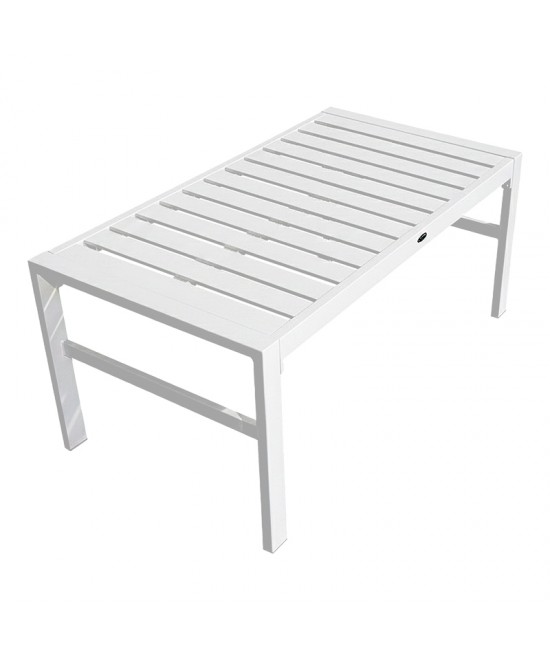 Σαλόνι Gardenly pakoworld σετ 4τμχ αλουμίνιο σε λευκή απόχρωση με μπεζ μαξιλάρια