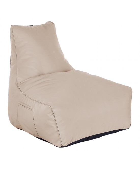 Πουφ ξαπλώστρα Leverian pakoworld αδιάβροχο σε μπεζ απόχρωση 76x82x65εκ Πουφ ξαπλώστρα Leverian pakoworld αδιάβροχο σε μπεζ απόχρωση 76x82x65εκ